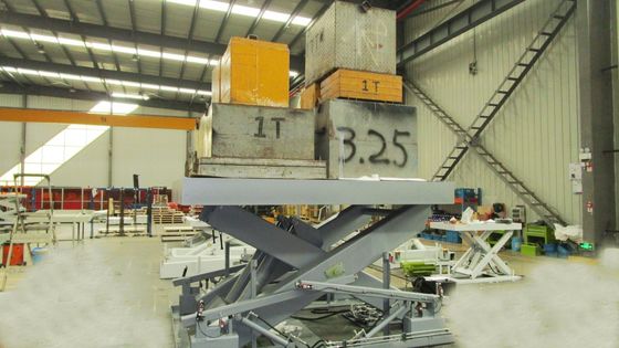 Calidad Tabla de carga hidráulica de piernas con capacidad de carga de 15000 kg y tamaño 2700x2200 mm fábrica