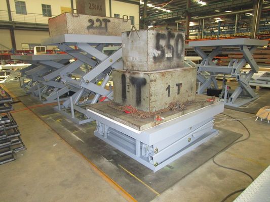 Quality Customized Heavy Duty Hydraulic Scissor Lift Table 3900mm Lifting Height 2000kg Capacity factory