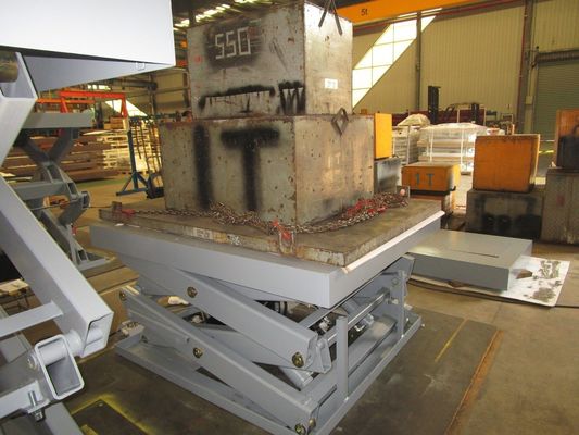 Quality Customized Heavy Duty Hydraulic Scissor Lift Table 3900mm Lifting Height 2000kg Capacity factory