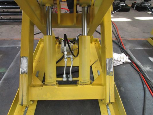 Kwaliteit 1000 kg Marco Hydraulische enkele schaar Lift tafel met Hoyer motor en Bucher pomp fabriek