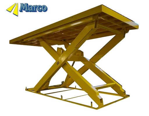 Quality M7 Heavy Duty Stationary Hydraulic Scissor Lift Table Special Weight Level Capacity factory
