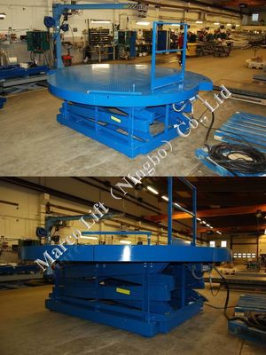 Quality Insulating Marco High Scissor Lift Table with CE Certification and Removable Segments factory