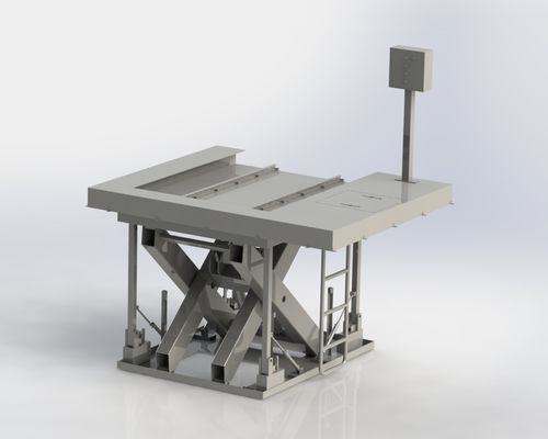 Hydraulic Leg Loading Dock Table with 15000kg Carrying Capacity and 2700x2200mm Size