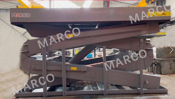 M6.5-100270-D22HK 10 Ton Heavy Duty Hydraulic Scissor Lift Table for Loading Dock