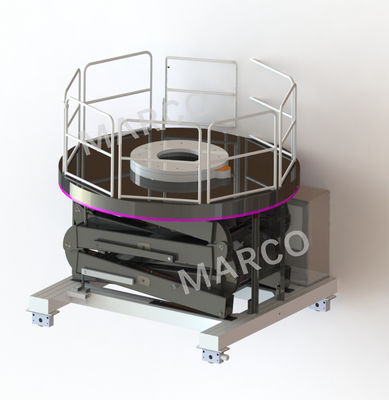 10 Ton Hydraulic High Lift Table with Turntable 120s Lifting Time and Versatility