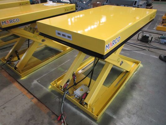 1000kg Marco Hydraulic Single Scissor Lift Table with Hoyer Motor and Bucher Pump