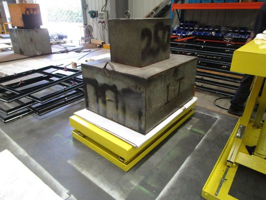 1000kg Marco Hydraulic Single Scissor Lift Table with Hoyer Motor and Bucher Pump