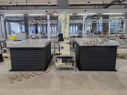 2000kg Capacity Hydraulic Scissor Lift Table for Automation Industry Stationary Mode