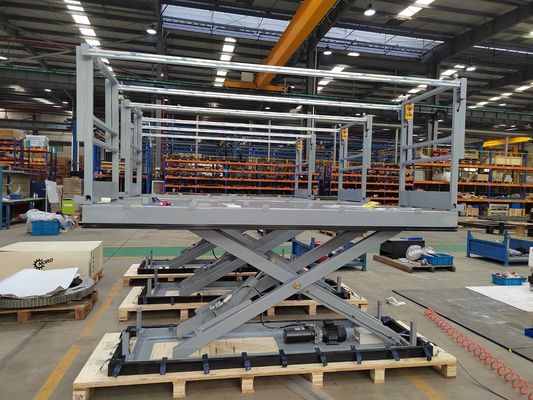 Hydraulic Electric Lift Table Powered Stationary Scissor Lifts with Chain M2-005093-D2