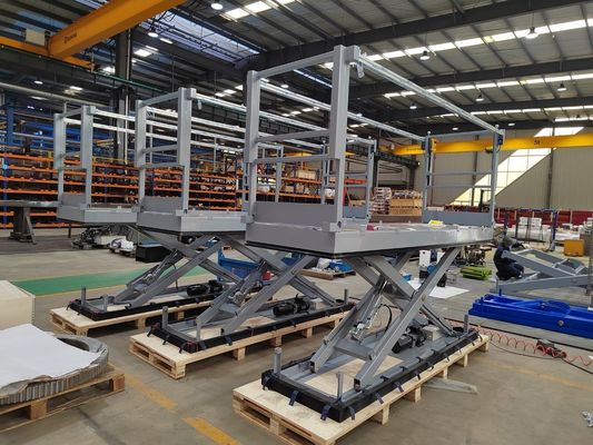 Hydraulic Electric Lift Table Powered Stationary Scissor Lifts with Chain M2-005093-D2