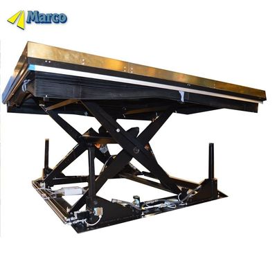 Hydraulic Scissor Lift Table Customized 1200mm High Stand with Special Weight Level