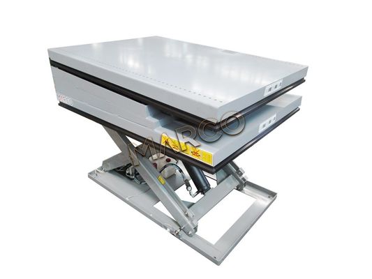 Mesa de elevación hidráulica con mesa inclinada y rodillo M1-005061-D1 MT-005008-D1