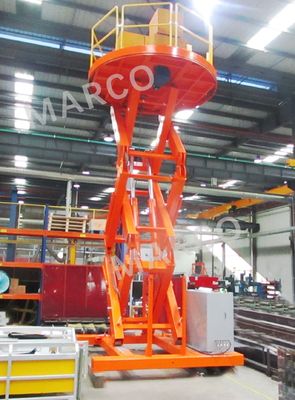 10 Ton Hydraulic High Lift Table with Turntable 120s Lifting Time and Versatility