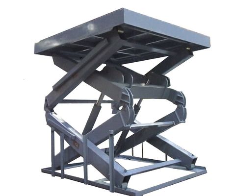 Hydraulic Scissor Lift Table for Loading and Unloading Goods Carrying Capacity 200kg