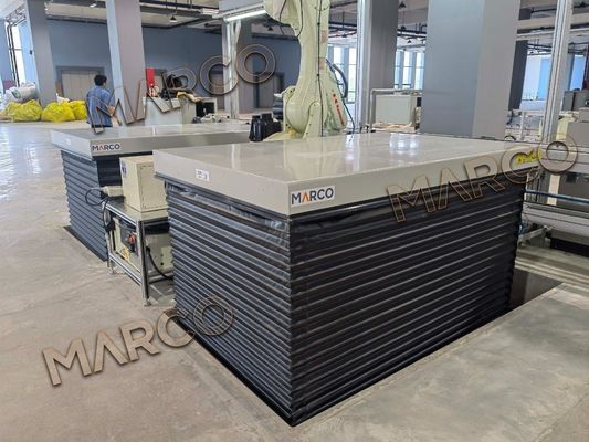 2000kg Capacity Hydraulic Scissor Lift Table for Automation Industry Stationary Mode