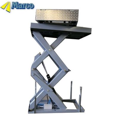 Hydraulisch bediende draaitafel op hydraulische schaar Lift tafel voor schilderwerkplaats